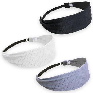 Sport Headbands for Girls Women Adjustable Non Slip Athletic Workout Mesh